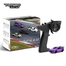 레이싱 원격 제어 자동차 라디오 전체 비율 RC RTR 키트 선물 1 76 C64 C73 C72 C74, C72- Purple