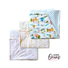 舒適寶貝 安撫四季毯 蘑菇造型嬰兒毯 寶寶安撫小被子 推車毯, 黃色