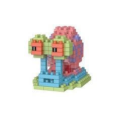 퍼즐피플 스펀지밥 나노블럭, 블럭, [퍼즐피플 나노블럭]바닷속 달팽이, 1개