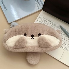 동물 필통 문구 완구 신학기 귀여운 인형 파우치 학용품케이스, 수달필통