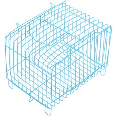 작은 새 앵무새를 위한 밀리스텐 휴대용 캐리어 여행용 케이지 경량 와이어 야외 여행을 통기성 디자인으로 코카티엘을 장식합니다