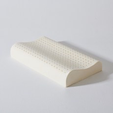 슬립스파 프리미엄 천연 라텍스 베개 컨투어M + 속커버 (48x28x8-7), 겉커버 미포함, 1개