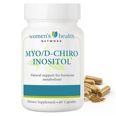Myo & D-Chiro 이노시톨 40:1 포뮬러 - 여성의 생식 건강 월경 규칙성 및 신진 대사 균형 지원 비건 30일 분량, 1개