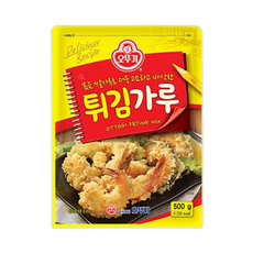 오뚜기 튀김가루, 500g, 3개