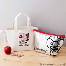 인레드 x 헬로키티 콜라보 토트백 보냉백 가방 2025년 10월 일본잡지부록