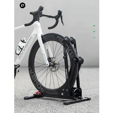 로드 MTB 자전거 스탠드 실내용 자전거 거치대 보관대, 1. 블랙