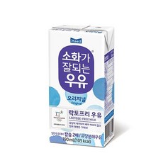 소화가 잘되는 우유 190mlx24 팩, 190ml, 24개