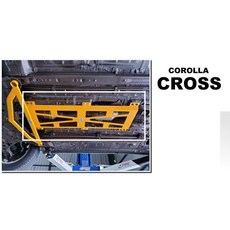 傑暘國際車身部品 COROLLA CROSS E.SPRING 護板 油電版專用 保護底盤 提升剛性, 1個
