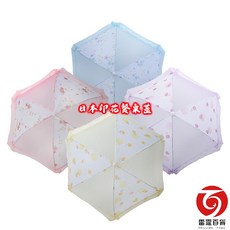 雷霆百貨 日本進口 折疊飯菜罩 防蒼蠅 防塵 隨機出貨, 1個