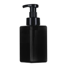 편리한 샴푸 손 소독제 투명 플라스틱 액체 비누 디펜서 거품 병 펌프 용기, 06 black-450ml