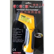FORCE 紅外線測溫槍 專業工業級測溫儀, 1個