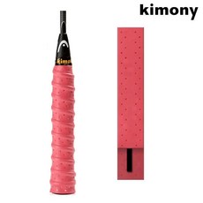 키모니 KGT119 홀 스파이럴 레드 스포츠 라켓 그립 1(PCS) 46123 PN top+8153nn