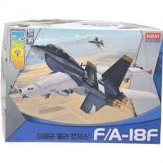 프라모델 아카데미과학 미해군 전투기 졸리로저스 조립식 모형 FA-18F 59000EA 1EA, 본상품