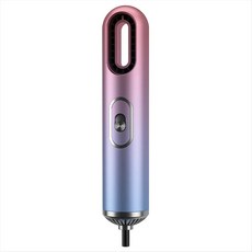 헤어 드라이어 컬링 빗 헤어 브러시 스타일링 도구 헤어 드라이어 및 볼륨마이저 헤어 스트레이트너 수동 헤어 드라이어 US 플러그 C, 그라데이션 색상, A11