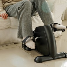 가정용 홈트레이닝 다이어트 미니 하프 바이크 자전거 스탭퍼 CABOSS 미니스텝퍼, 블랙, 상세페이지 참조