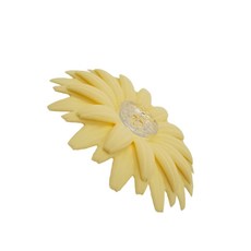 보온과 먼지 보호를 위한 아크릴 기본적인 꽃 모양 뚜껑을 가진 우아한 버찌 꽃 실리콘 컵 덮개, 1