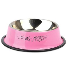 애견 밥그릇 중형 스텐 식기 강아지 고양이 개밥 그릇 용물그릇 스텐 애견 강아지 애완 개 고양이 밥그릇 dew+415xc