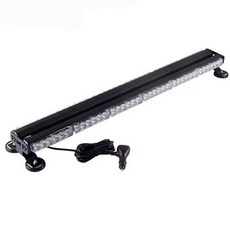 차량용 LED 경광등 램프 비상 도로공사 점멸 조명, 4단 양면 자석 60cm 컬러, 1개