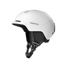 이너킹 스키 헬멧 튼튼한 PC 쉘과 충격 흡수 EPS 폼 및 부드러운 안감을 갖춘 경량 성인용 스노보드 조절식 스노우 스포츠 10 통풍구 남성용 /여성용 /청소년용 흰색, 1개
