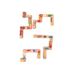 엄마표 집콕놀이 그림맞추기 도미노블럭 Balance 실속형 실내체육