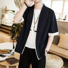 룡포 가디건 용포 자수 두루마기 남성 곤룡포 용포