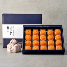 효성팜 청도 반건시 곶감 선물세트 20입/24입 설 설날 명절 부모님 어르신 선물 간식, 1박스, 반건시선물세트 20입 (70g)