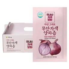 자연식품자연그대로 무안자색양파즙 x 140팩, 100ml, 1개