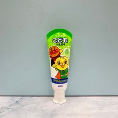 獅王 LION 麵包超人兒童牙膏 40g 草莓/哈密瓜, 1個