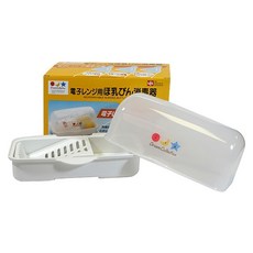 LEC 日本 多功能微波專用奶瓶消毒盒, 詳見包裝, 白色