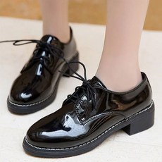 클래식 단화 로퍼 구두 신발 블랙 페니 여자 여성
