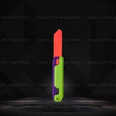 3D프린팅 플라스틱 칼 나이프 손잡이 당근 쿠나이 가짜, 1PC-A3, 1개