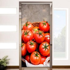 아트박스/꾸밈 pd177-완주토마토_현관문시트지