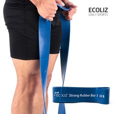 에코리즈 스트롱 풀업 밴드, 블루, 1개
