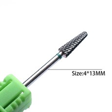 1PC 초경 텅스텐 네일 드릴 페디 매니 도구 머신 회전 비트 네일 비트 드릴 커터 밀링 전기