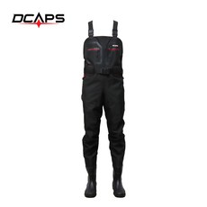 디캡스 파이어버드 레디얼 가슴장화 웨이더 블랙에디션 방수장화 해루질 캠핑 낚시장화