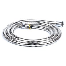 클린 국산 샤워기호스 메탈 샤워줄, 폴리시드메탈, 2m