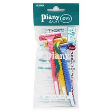 피아니 바디 얼굴 겸용 잔털 면도기 PI-T 3P, 1개, 3개입