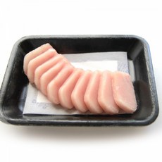 바로 먹는 슬라이스 참치회 흑새치 속살 100g, 1개