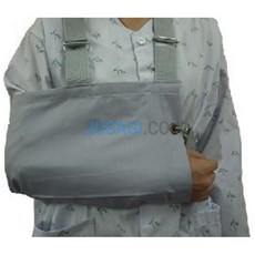 정형외과 병원 환자 깁스 팔걸이 보호대 팔깁스 팔수술 기브스 암슬링, 옵션1: S, 1개