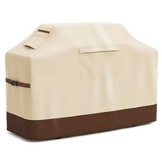 Vailge 야외 그릴용 그릴 커버 121.9cm(48인치) 방수 BBQ 600D 튼튼한 가스 UV 및 먼지 찢어짐 변색 방지 Weber Brinkmann 숯불 등에 적