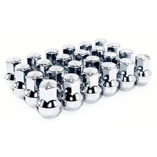 Veritek 14x1.5mm 13/16 육각 1.7인치 44.5mm 길이 원피스 크롬 OEM 공장 스타일 대형 도토리 시트 러그 너트 포드 F-150 익스페디션 링컨 네비게이, Veritek 14x1.5mm 13/16 육각 1.7인