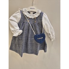 해피랜드 리즐 체크 OP