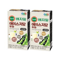 베지밀 정식품 에이스 검은콩 저당두유 190ml 16개, 정식품 베지밀 에이스 190ml 16개 (A6)