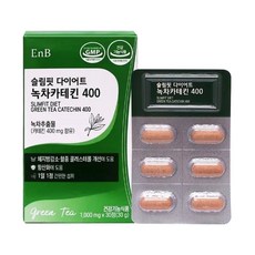 홈쇼핑 신문 이엔비 슬림핏 다이어트 녹차카테킨 400, 1개