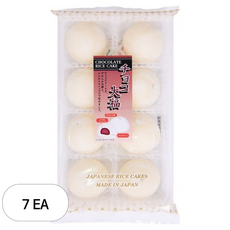 쿠보타 초콜릿 찹쌀떡, 190g, 7개