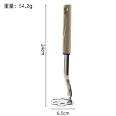 不鏽鋼壓泥器 嬰兒副食品手動搗碎器 廚房小工具, 1個