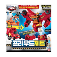 헬로카봇 프라우드 제트 변신로봇, COLOR MIX (혼합색상), 3개