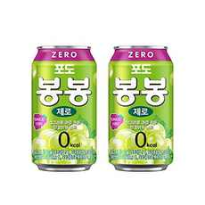 해태 포도봉봉 제로 제로칼로리 주스, 340ml, 6개