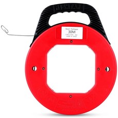 NYXOVA 전기 또는 와이어 풀러용 30.5m100피트 피쉬 테이프 벽 및 도관용 유연한 낚시 도구 너비 0.3cm1/8인치 두께 0.3cm1/16인치 168044, NYXOVA 전기 또는 와이어 풀러용 30.5m100피