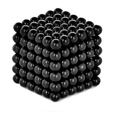 GouRealm 5mm 자석볼 네오큐브 마그네틱볼, 블랙, 1개